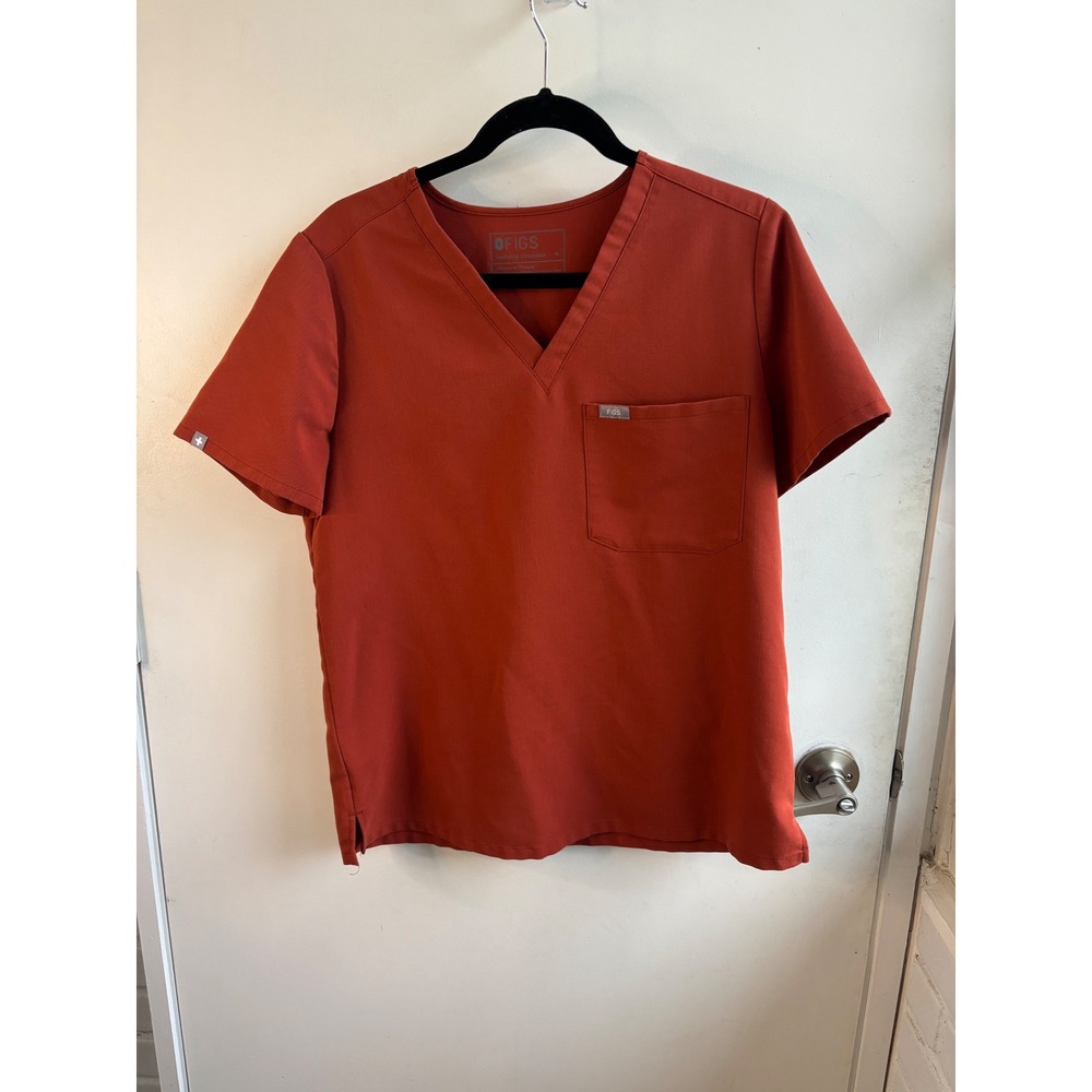 FIGS Catarina One Pocket Scrub Top Medium hospital workwear nurse - Picture 2 of 5